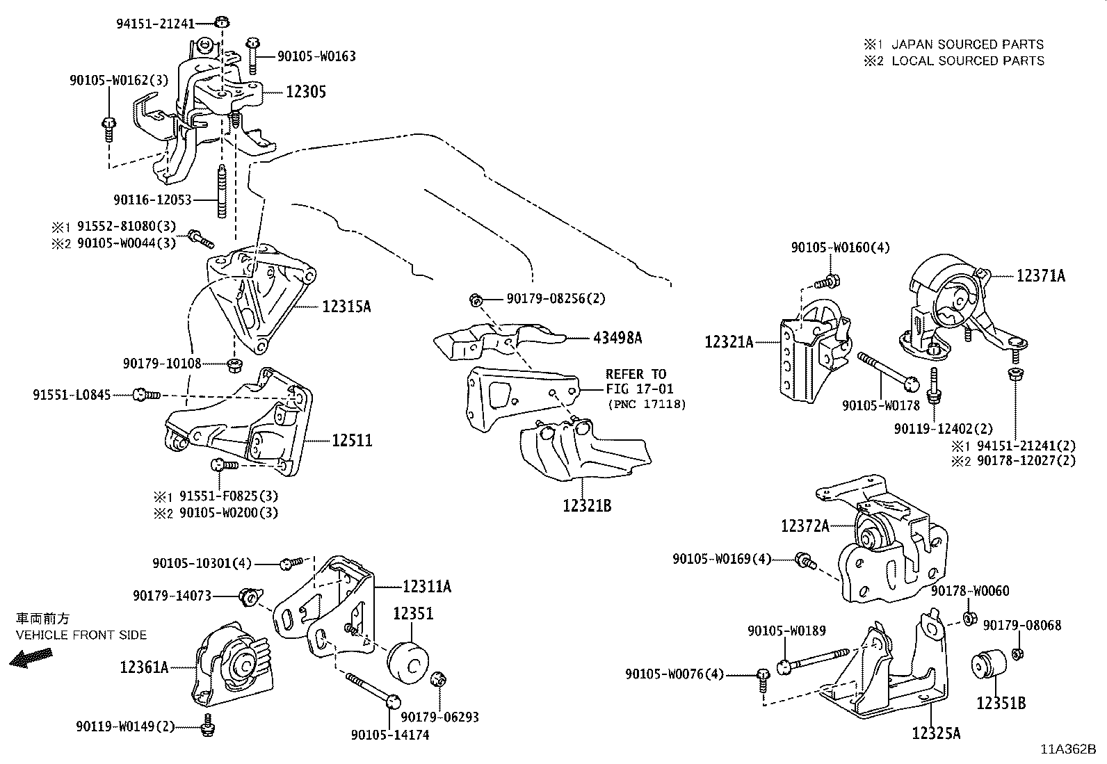 12351-0D080 DAMPER, ENGINE MOUNTING(FOR INSULATOR) product image