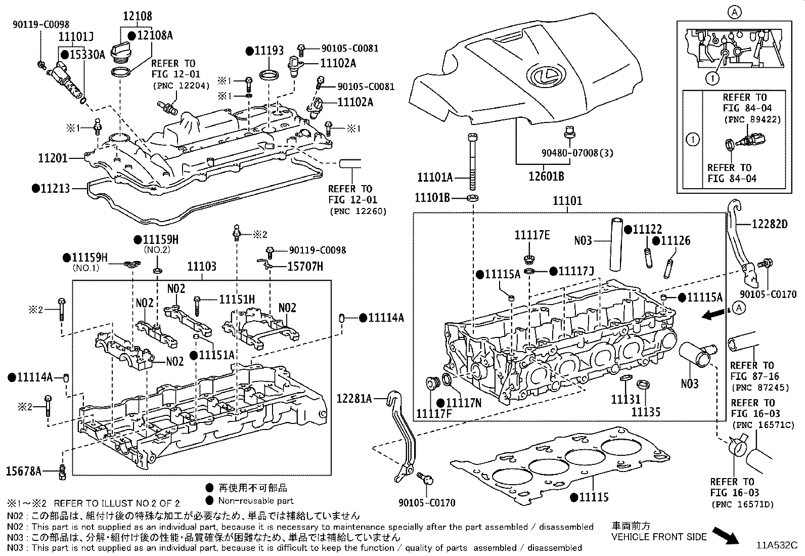 11115-36031 GASKET, CYLINDER HEAD product image