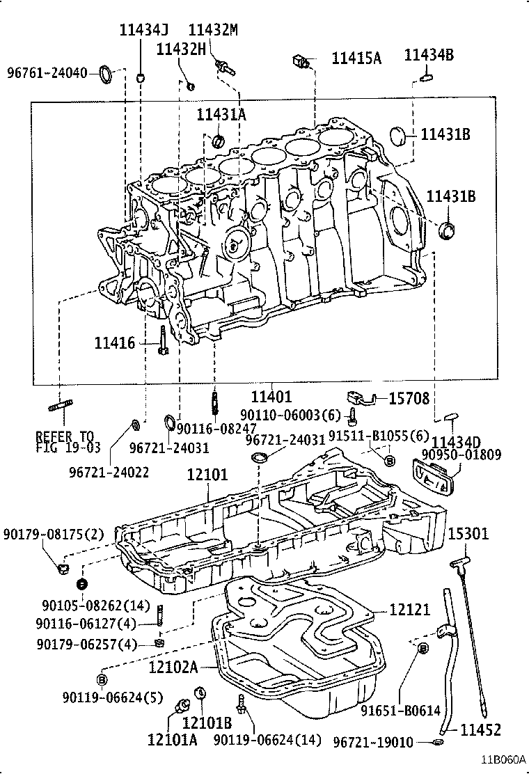 11452-88401 GUIDE, OIL LEVEL GAGE product image