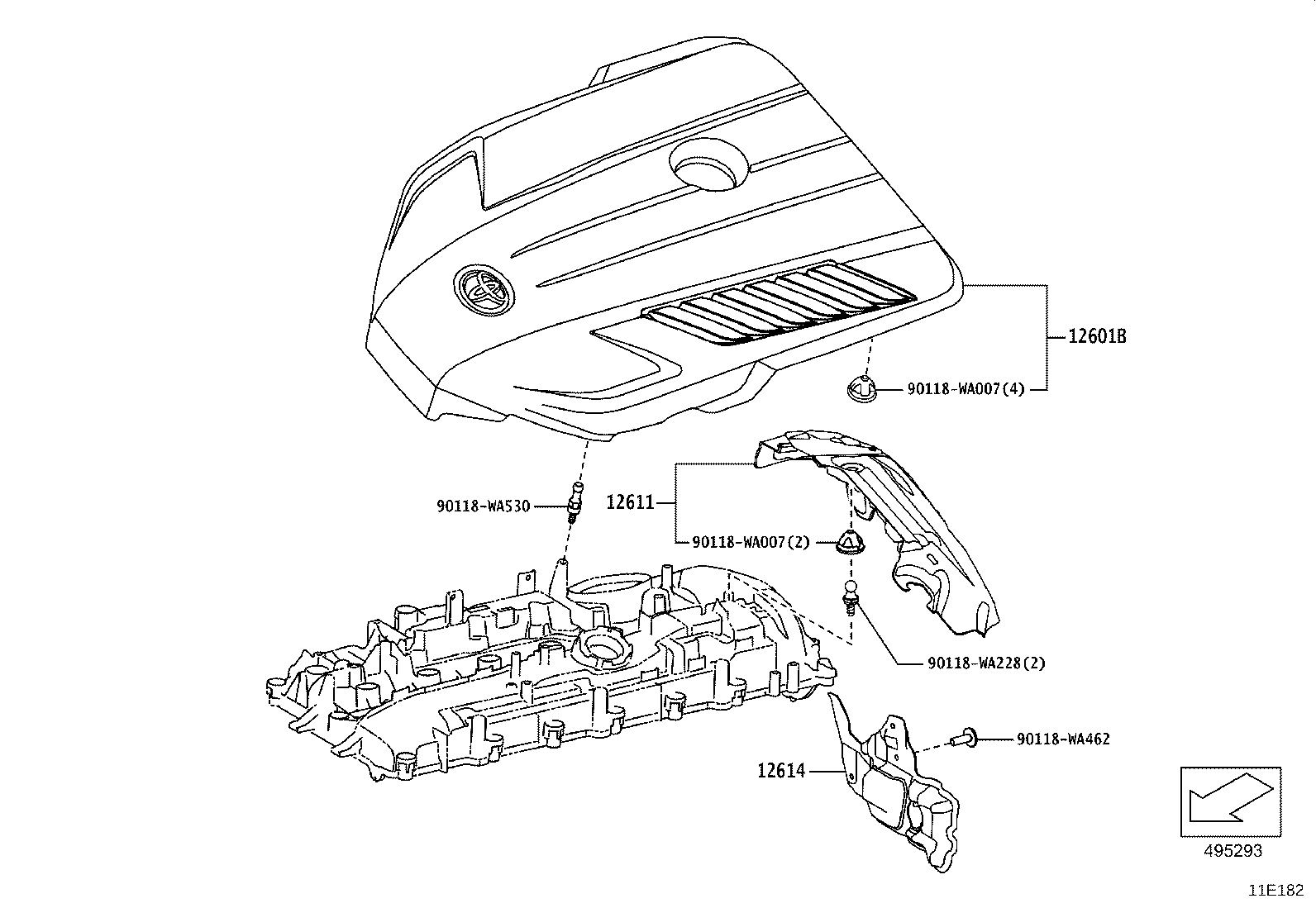 11107-WAA04 HEAD SUB-ASSY, CYLINDER product image