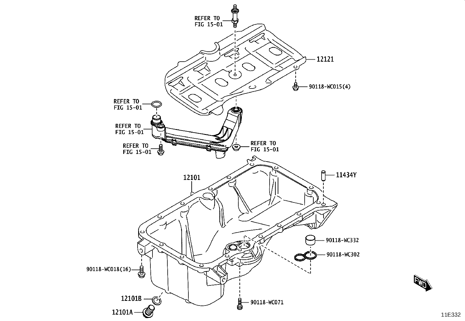 11410-WC004 BLOCK SUB-ASSY, CYLINDER product image