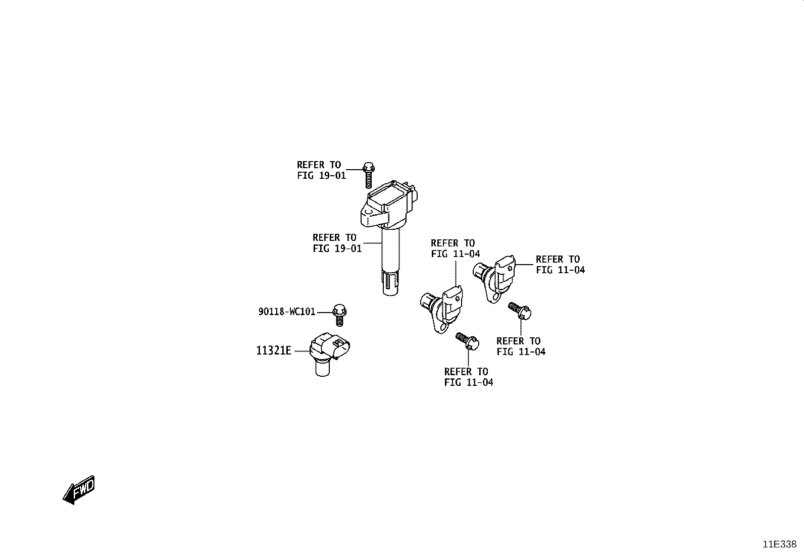 90118-WC338 SEAL, OIL(FOR TIMING GEAR CASE OR TIMING CHAIN CASE) product image