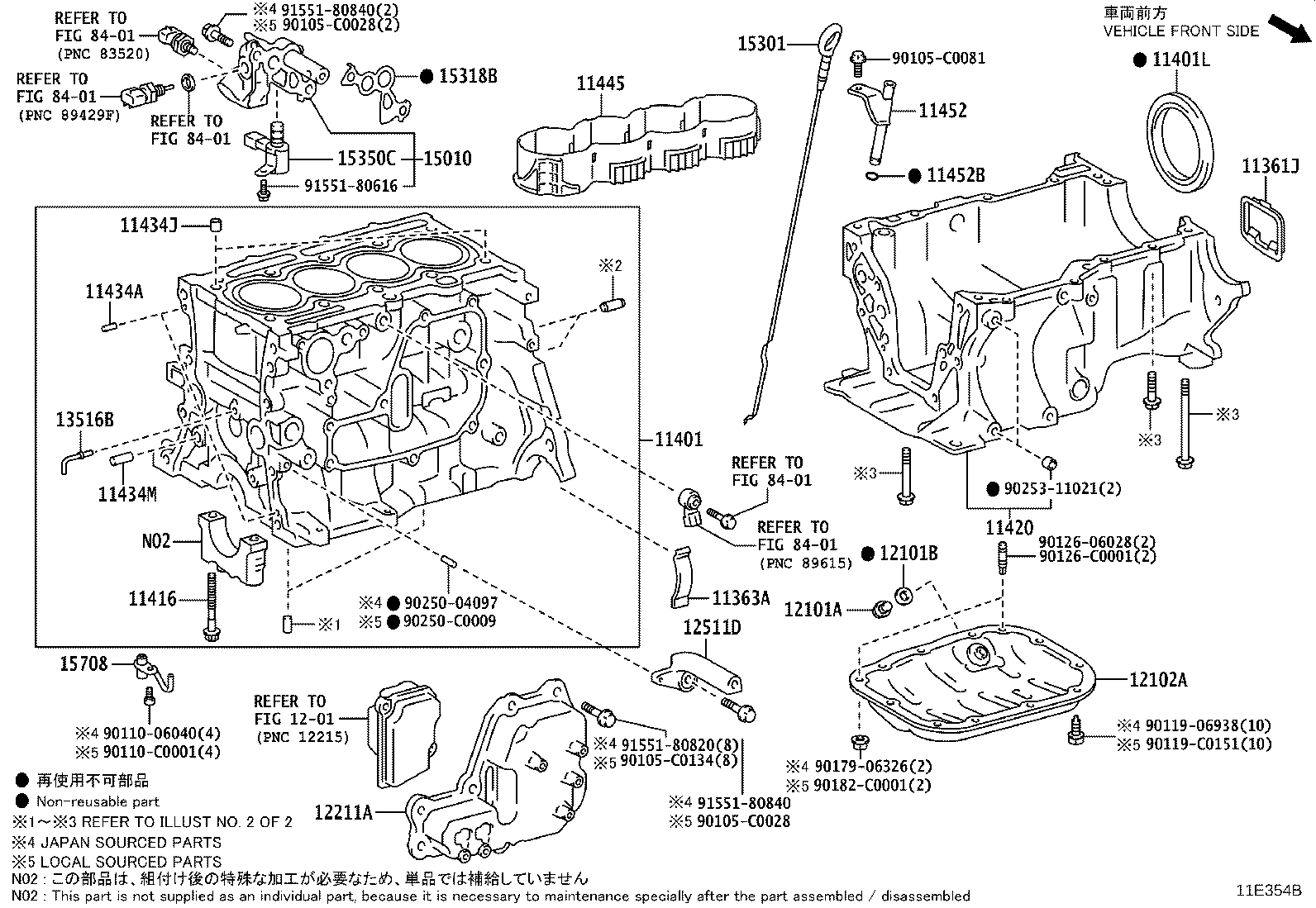 11410-F9130 BLOCK SUB-ASSY, CYLINDER product image