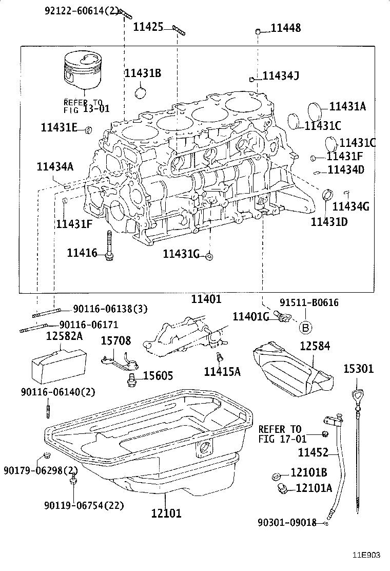 11409-75070 GUIDE, OIL LEVEL GAGE product image