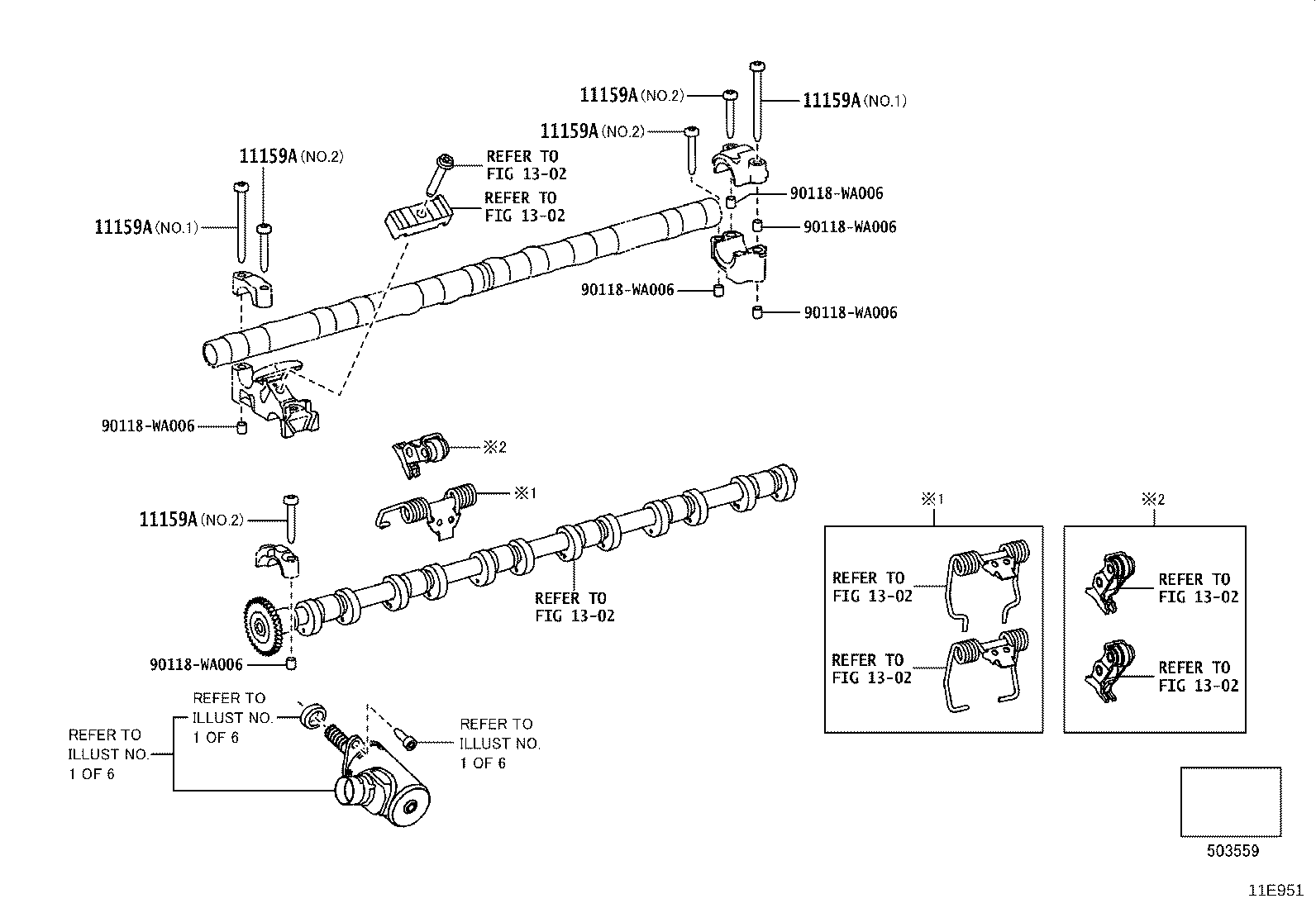 11107-WAA04 HEAD SUB-ASSY, CYLINDER product image