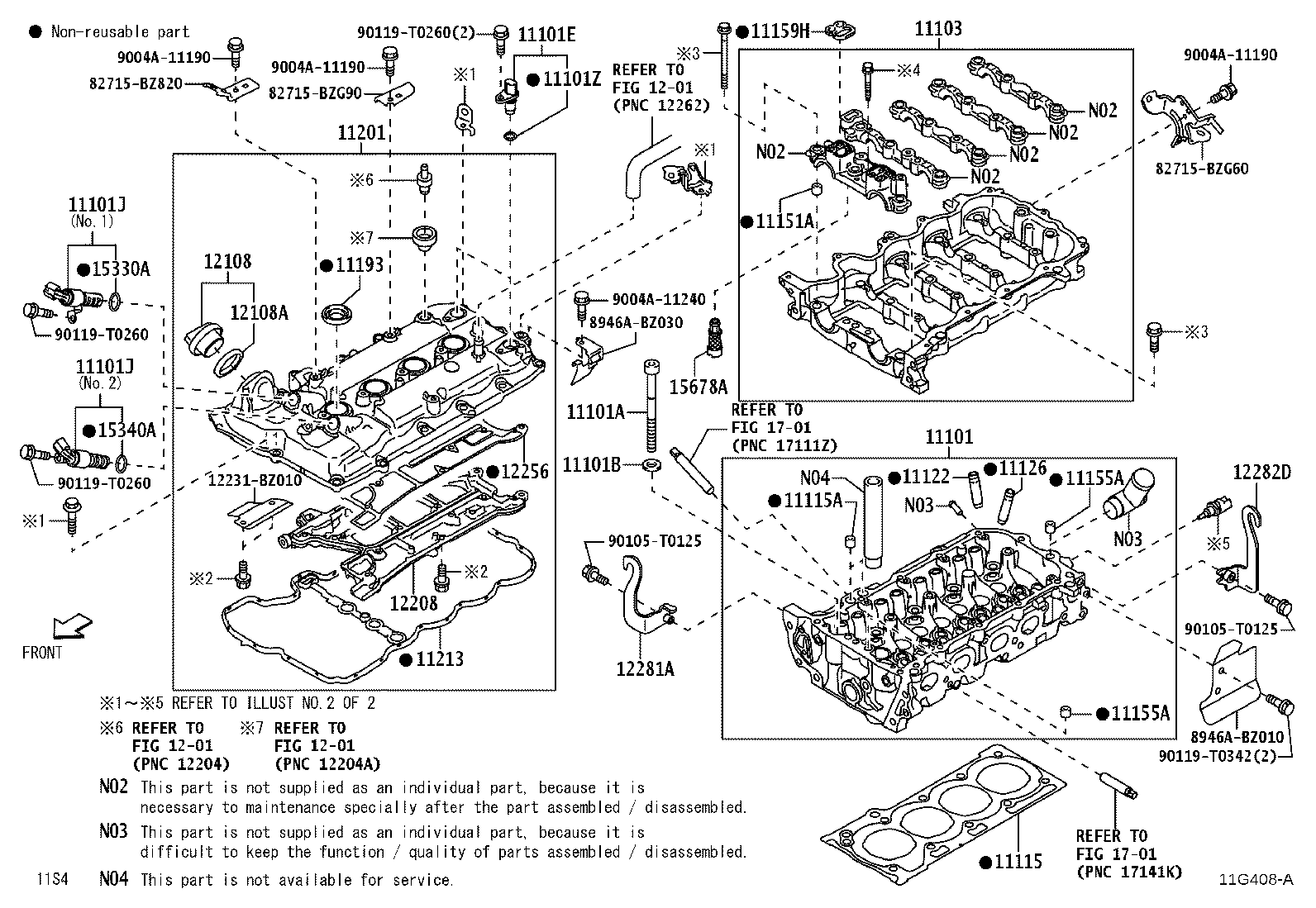 11103-BZ020 HOUSING SUB-ASSY, CAMSHAFT product image