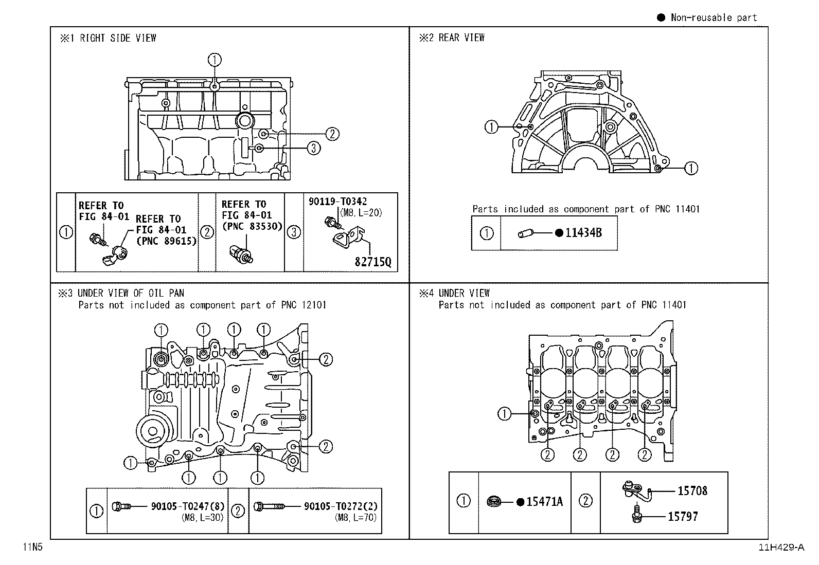 11409-BZ150 GUIDE, OIL LEVEL GAGE product image