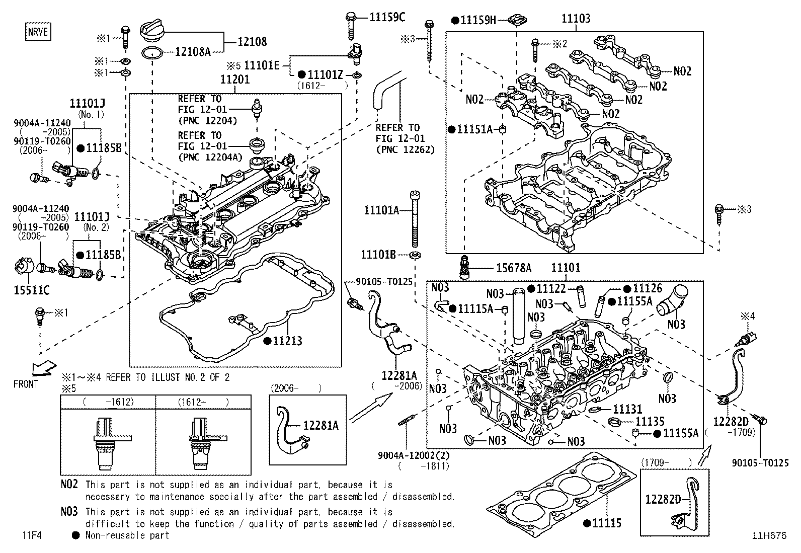 11101-B9620 HEAD SUB-ASSY, CYLINDER product image