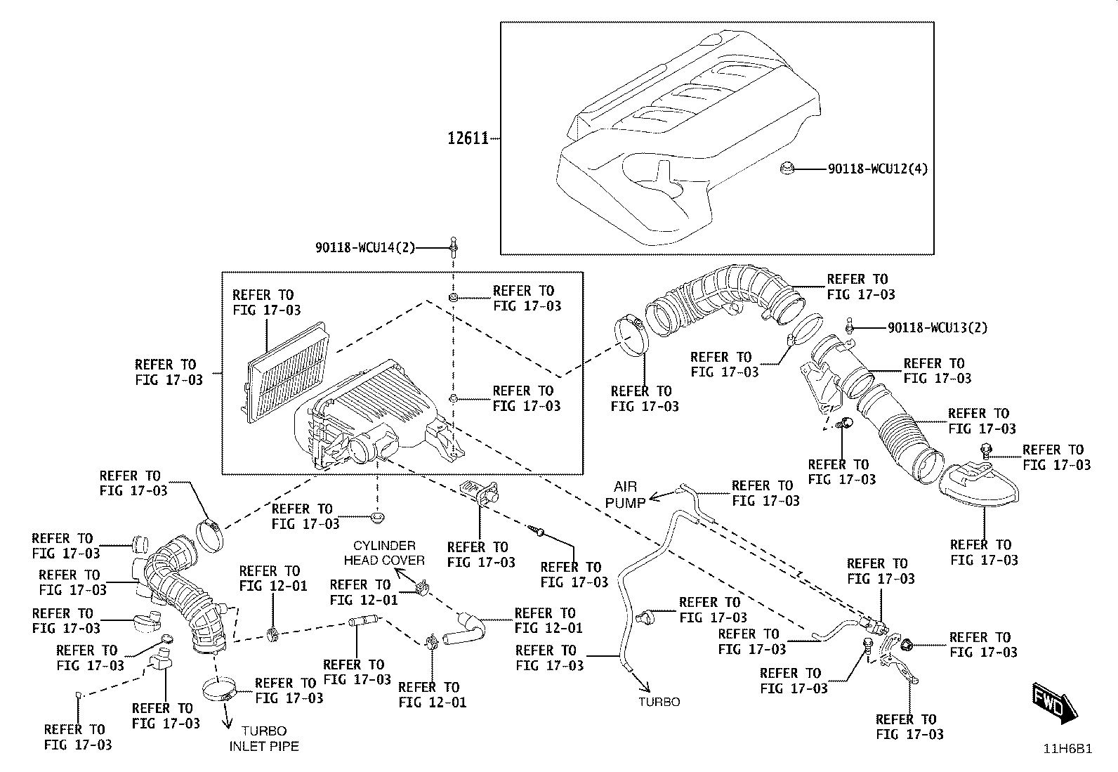 11101-WC014 HEAD SUB-ASSY, CYLINDER product image