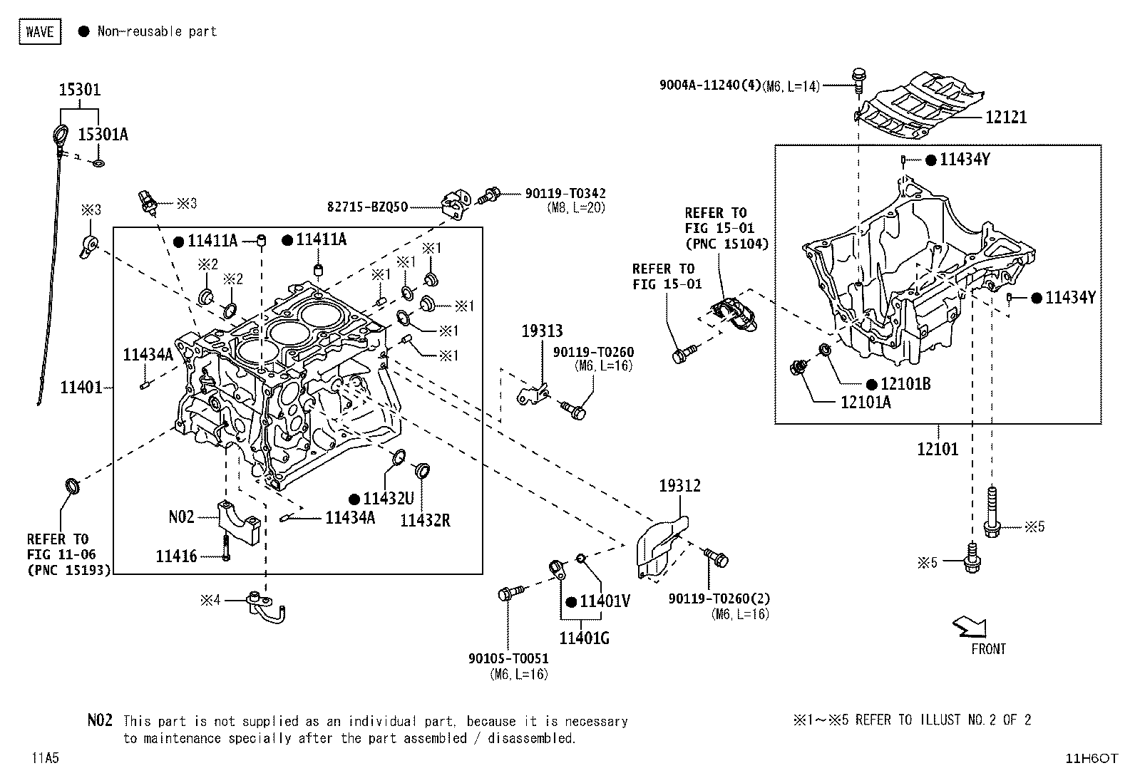11401-BZ101 BLOCK SUB-ASSY, CYLINDER product image