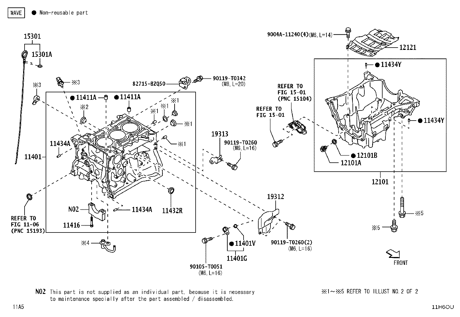 11401-BZ101 BLOCK SUB-ASSY, CYLINDER product image