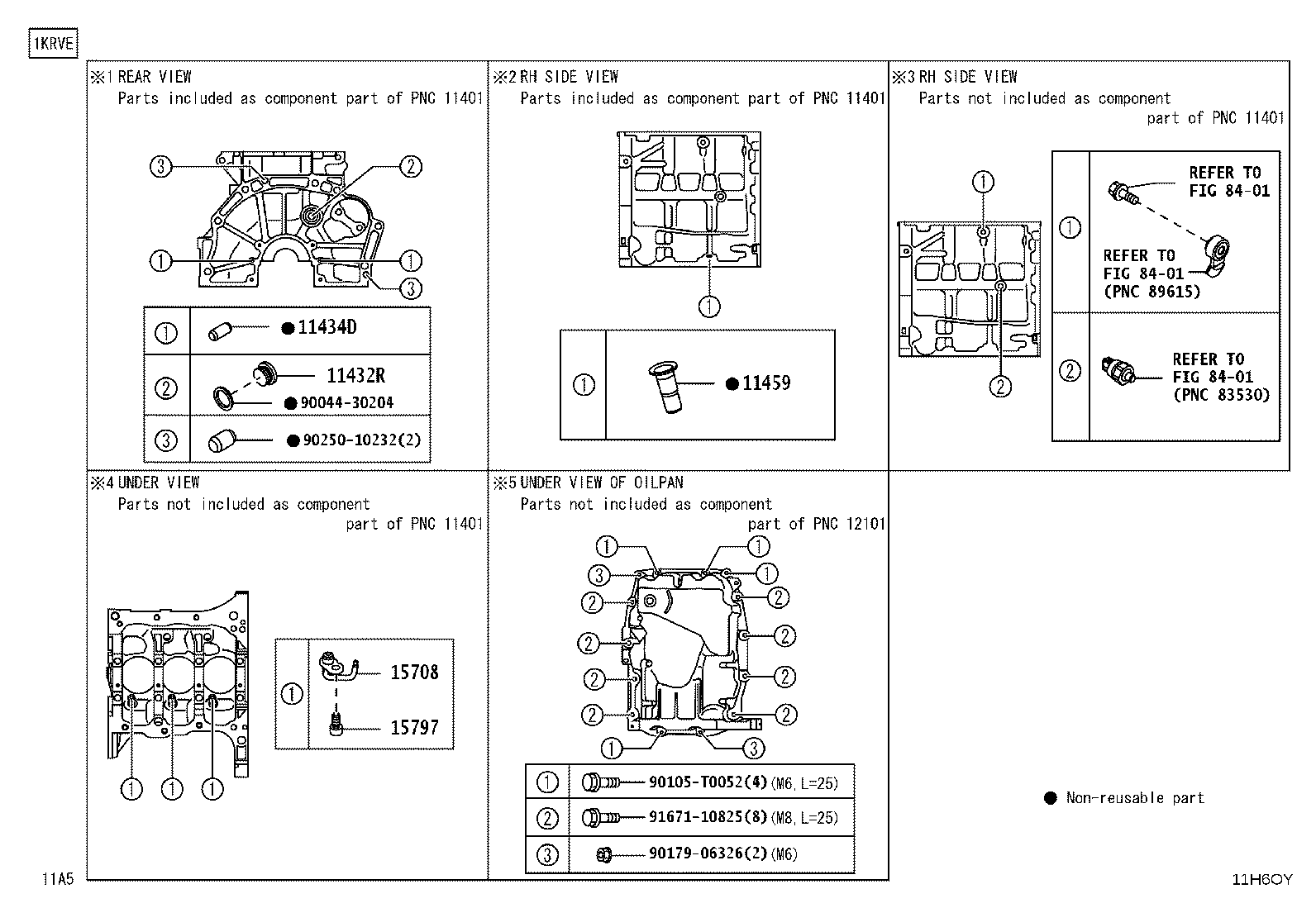 11401-BZ101 BLOCK SUB-ASSY, CYLINDER product image