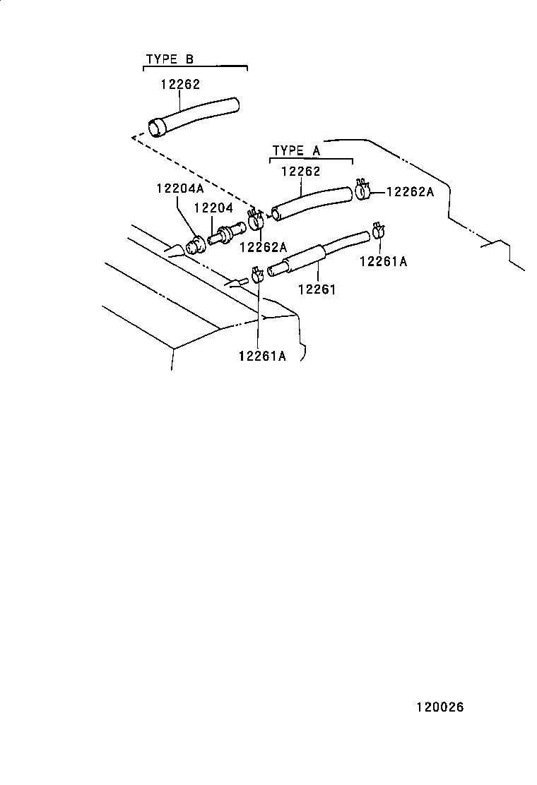 12204-15060 VALVE SUB-ASSY, VENTILATION product image