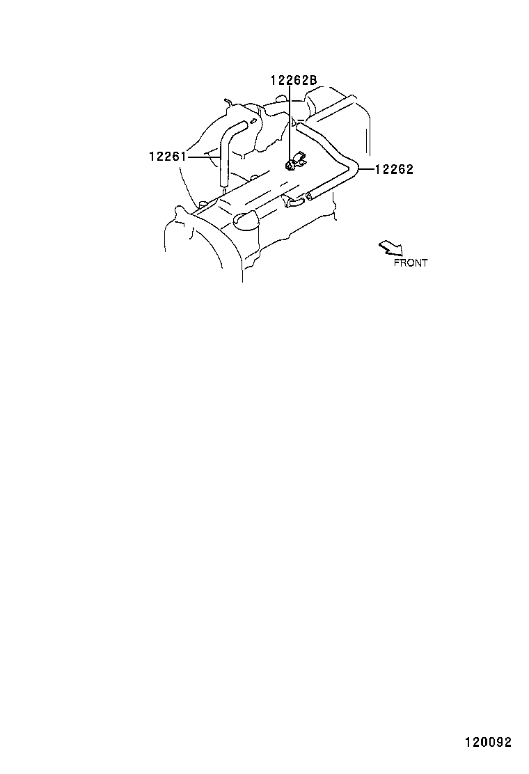 90044-64389 CLAMP(FOR VENTILATION HOSE) product image