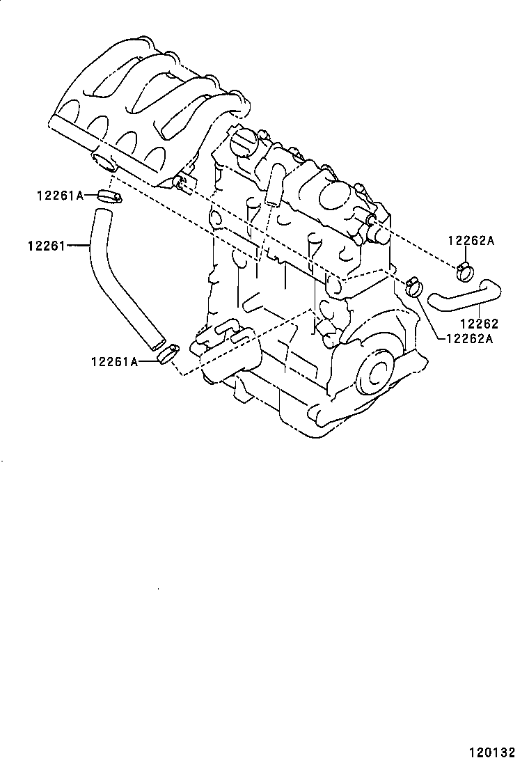 12204-22050 VALVE SUB-ASSY, VENTILATION product image