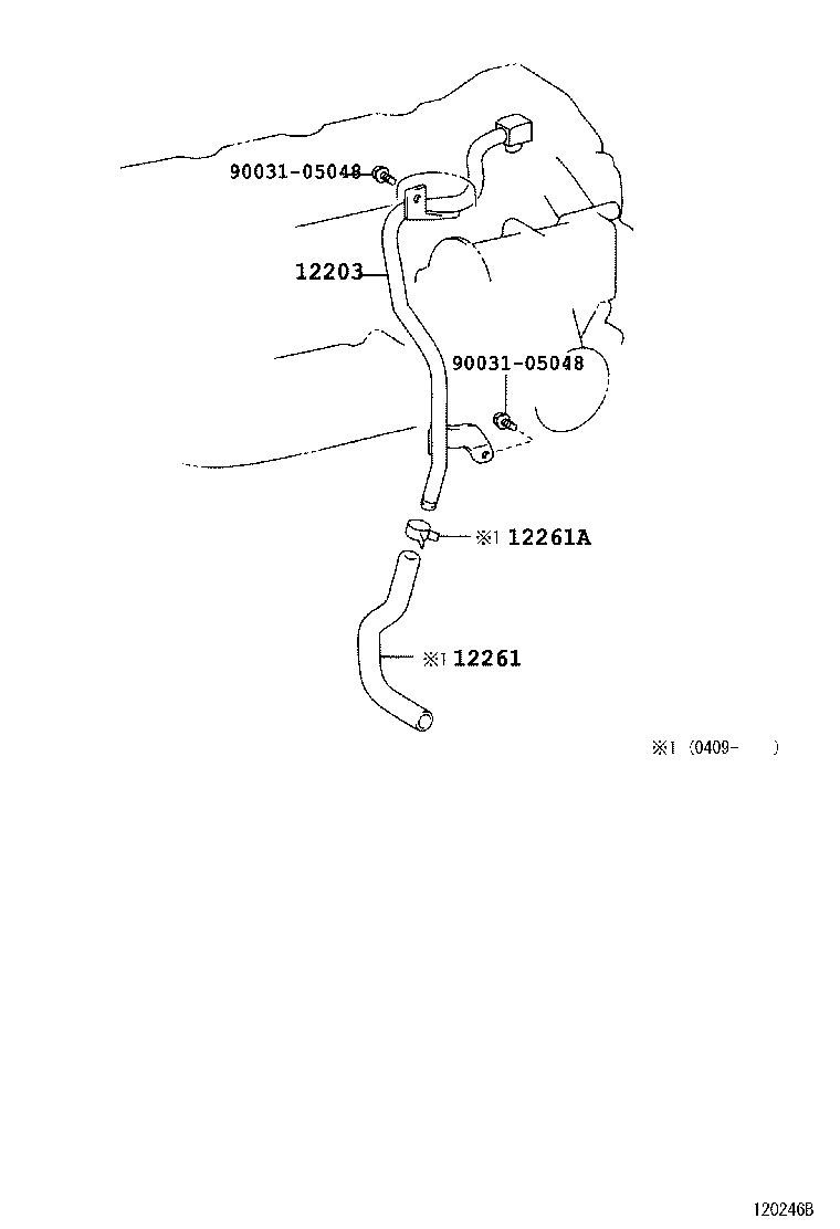 90034-67029 CLIP OR CLAMP(FOR VENTILATION HOSE) product image