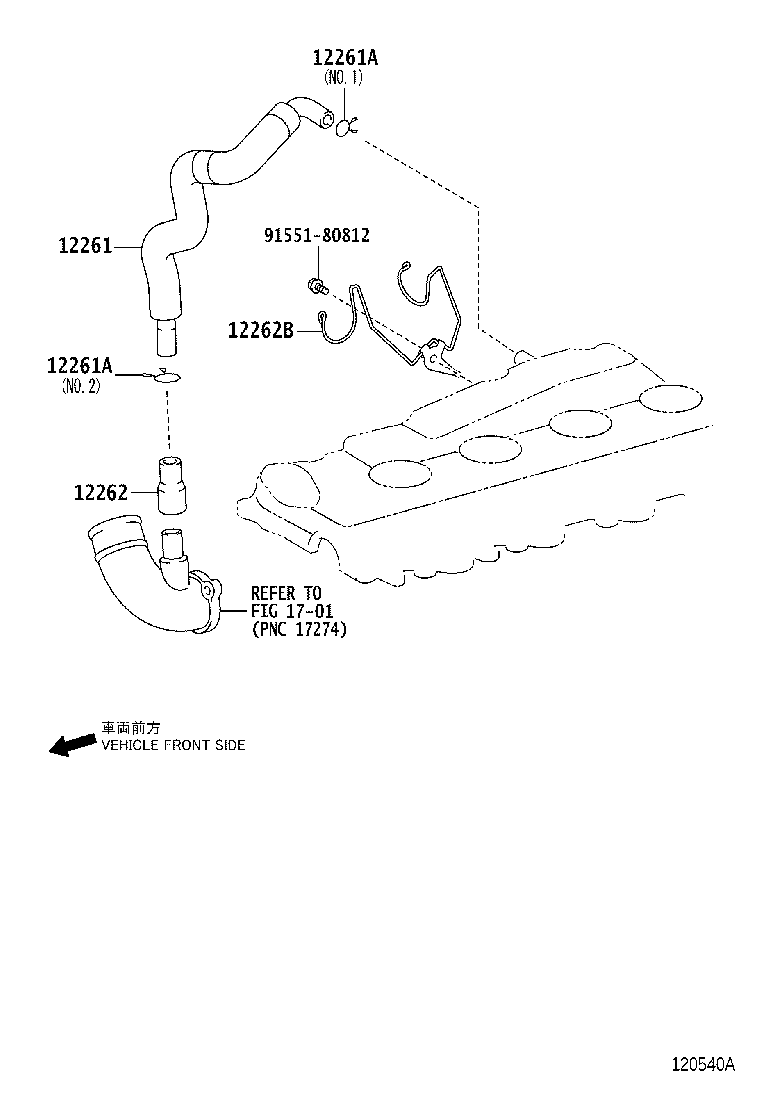16581-30170 CLAMP(FOR VENTILATION HOSE) product image