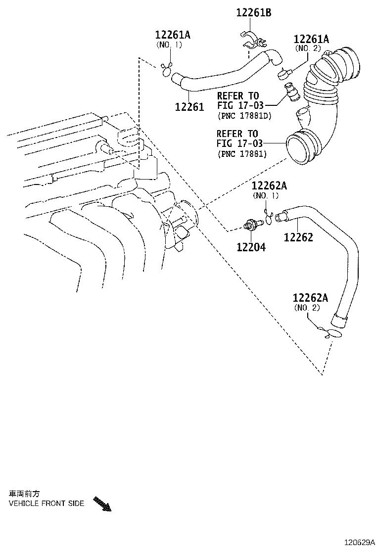 12204-37030 VALVE SUB-ASSY, VENTILATION product image