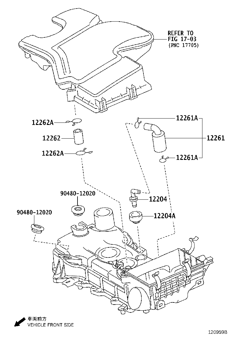 16581-47130 CLAMP(FOR VENTILATION HOSE) product image
