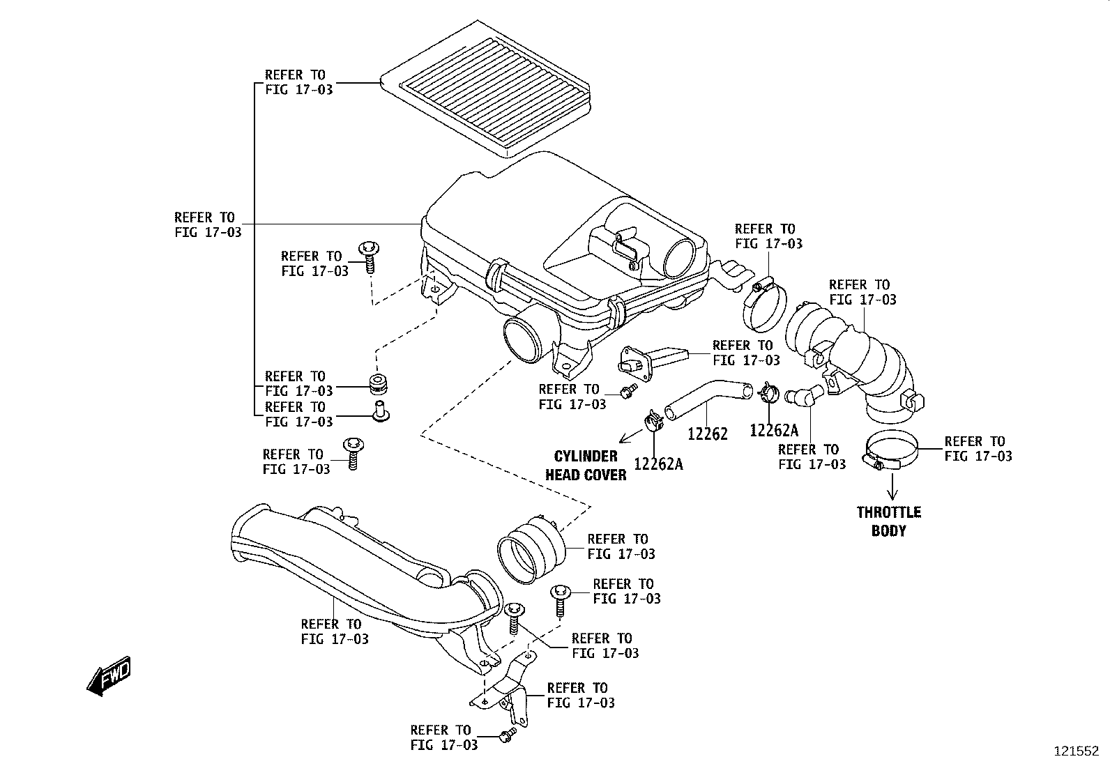 12263-WC004 HOSE, VENTILATION product image