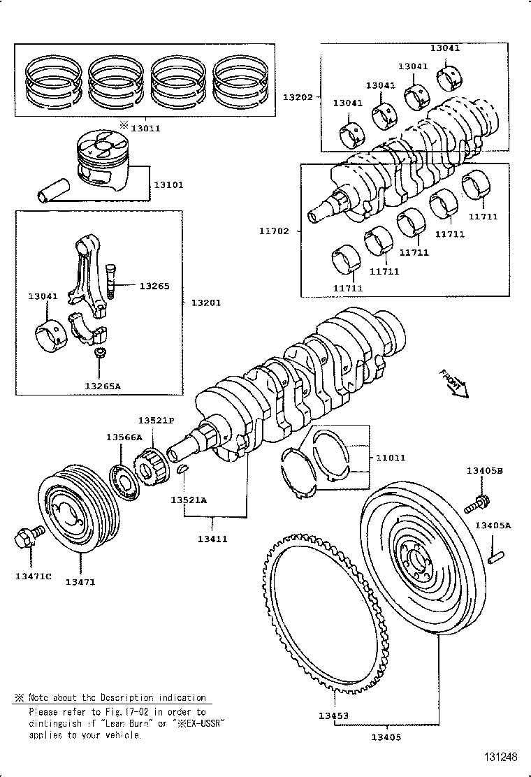 13405-03010 FLYWHEEL SUB-ASSY product image