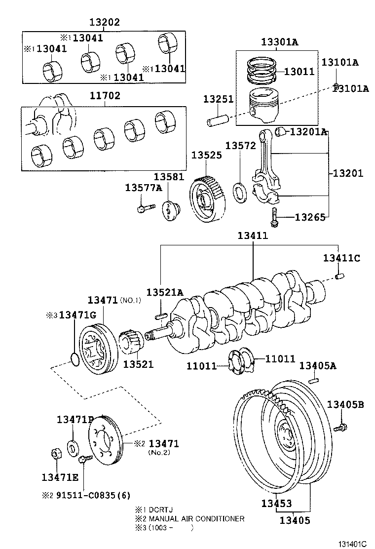 90031-05112 BOLT, FLYWHEEL SETTING product image