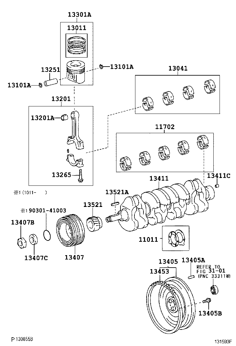 90031-05112 BOLT, FLYWHEEL SETTING product image