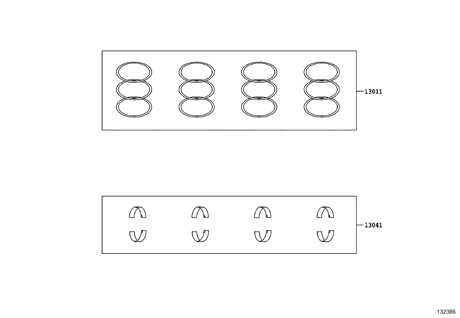 11071-53010 BEARING, CRANKSHAFT product image
