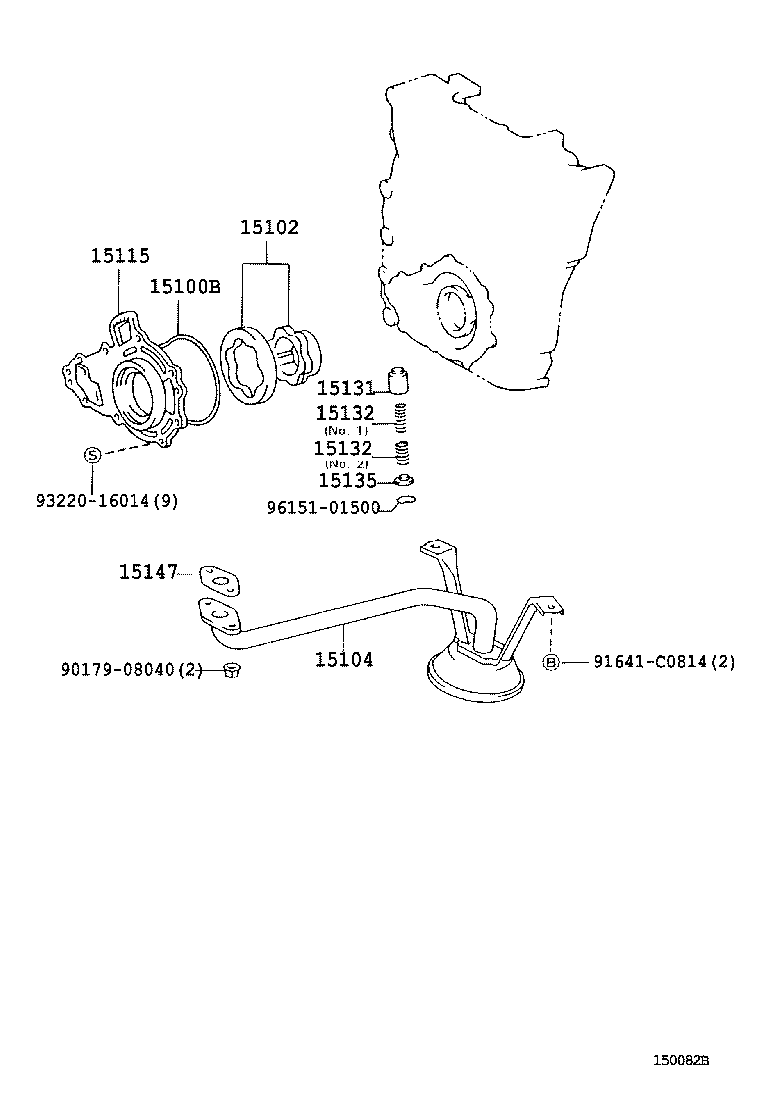 13519-78040 GEAR, OIL PUMP DRIVEN product image
