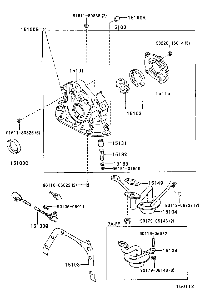 90919-05033 SENSOR, CRANK POSITION product image