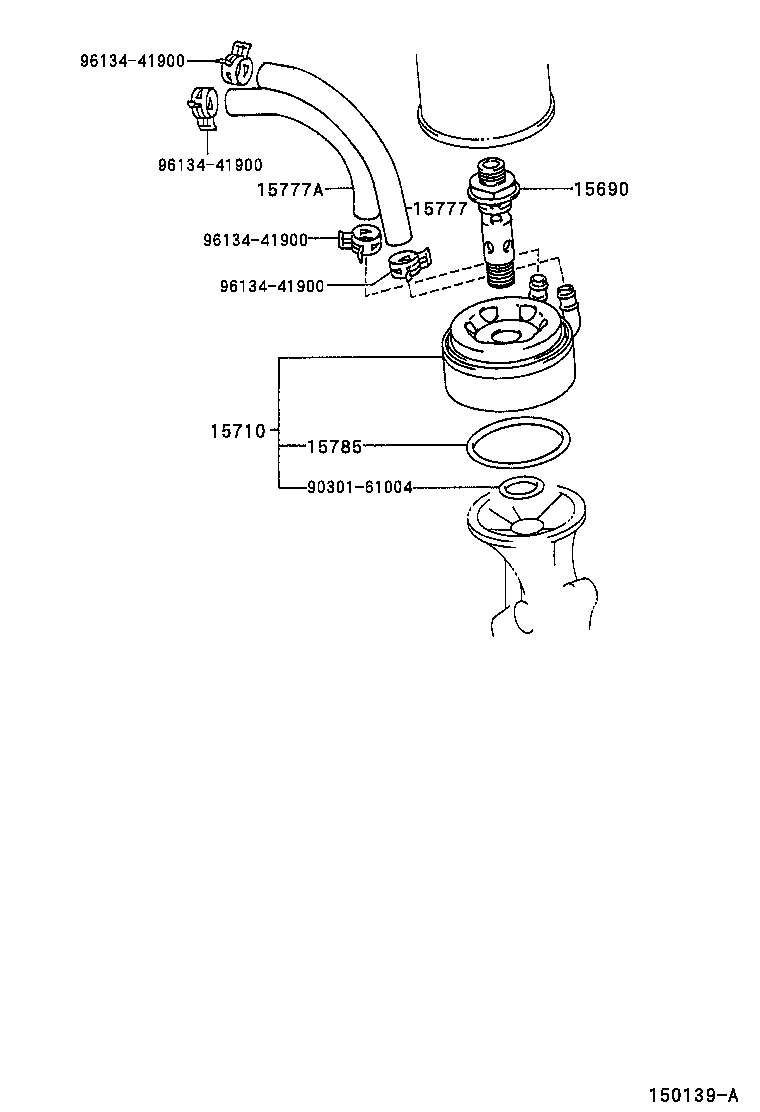 15785-58010 GASKET(FOR OIL COOLER) product image
