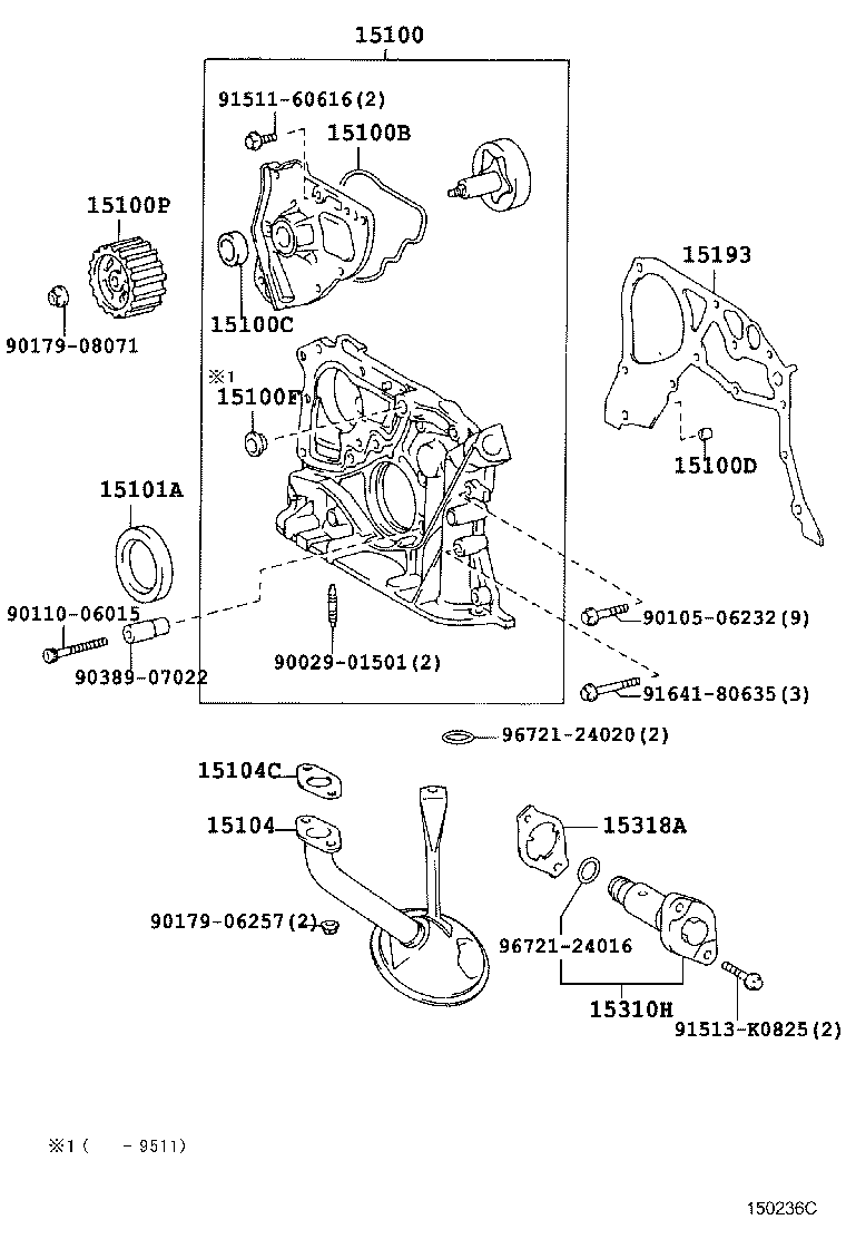 90919-05039 SENSOR, CRANK POSITION product image