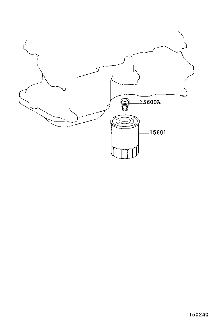 90915-10001 FILTER SUB-ASSY, OIL product image