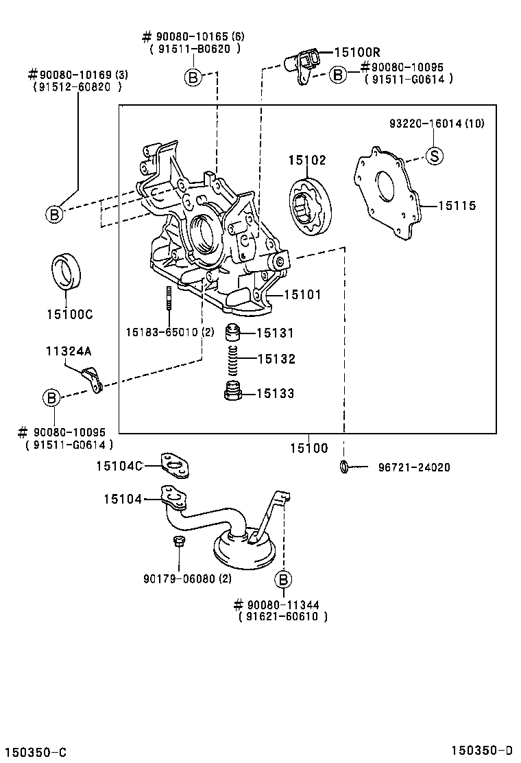15100-0A020 PUMP ASSY, OIL product image