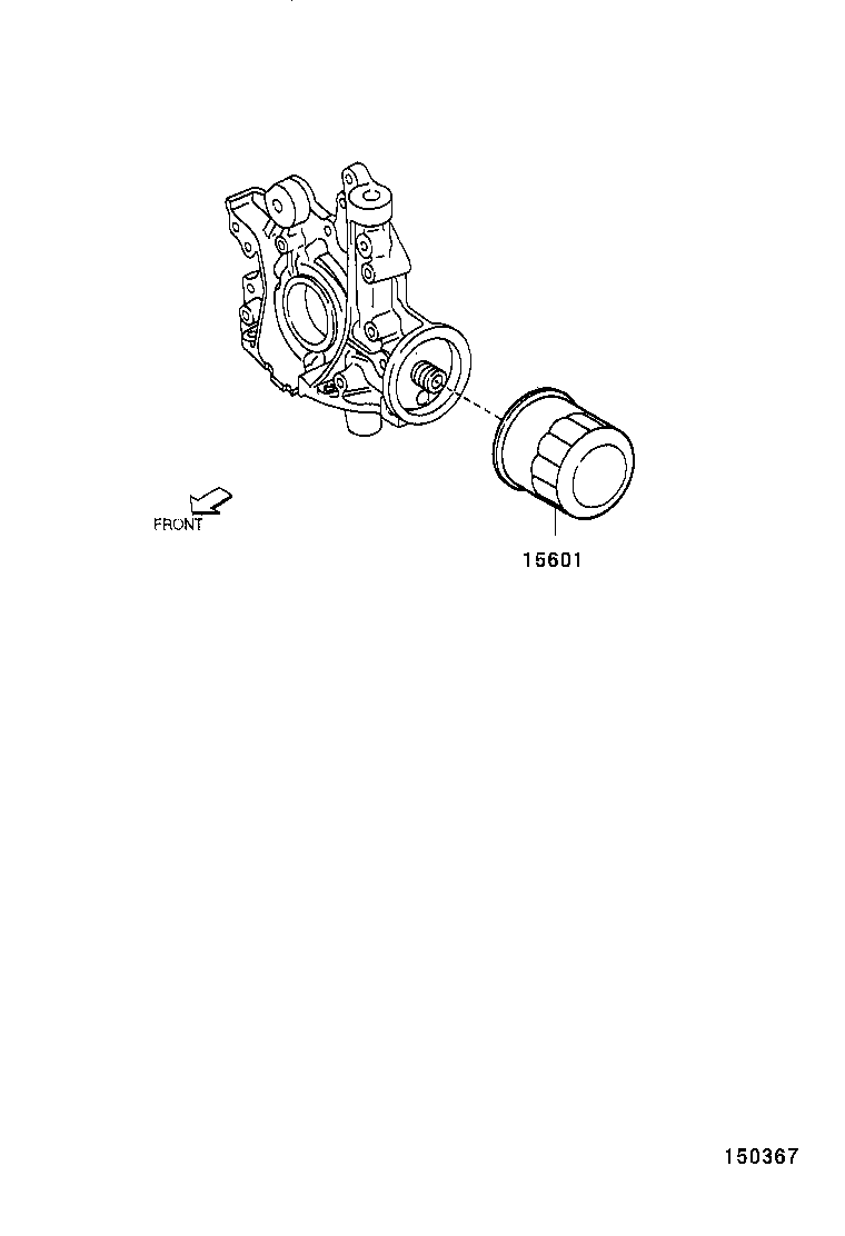 15472-97201 GASKET(FOR OIL FILTER OUTLET PIPE) product image