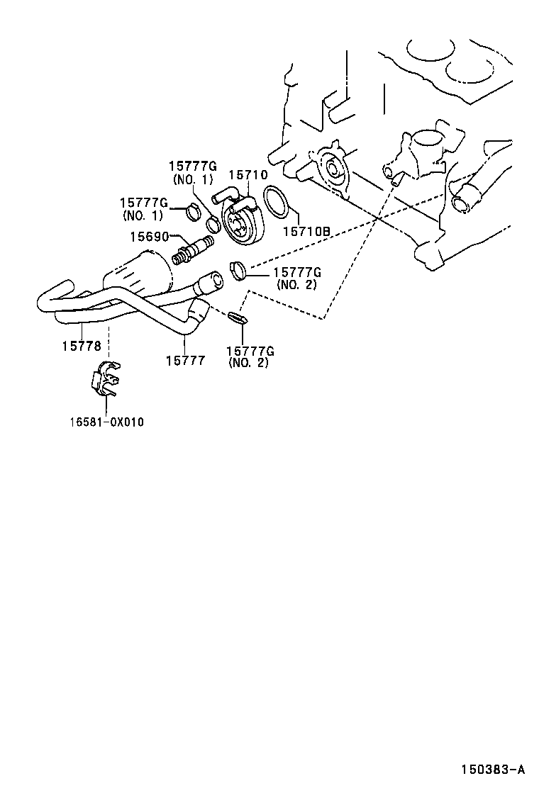 90080-40016 UNION(FOR OIL PIPE) product image