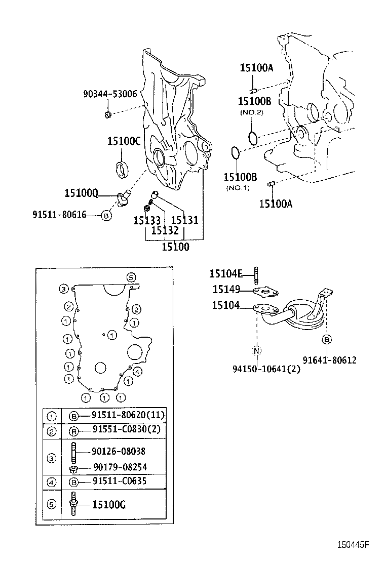 15100-0D041 PUMP ASSY, OIL product image