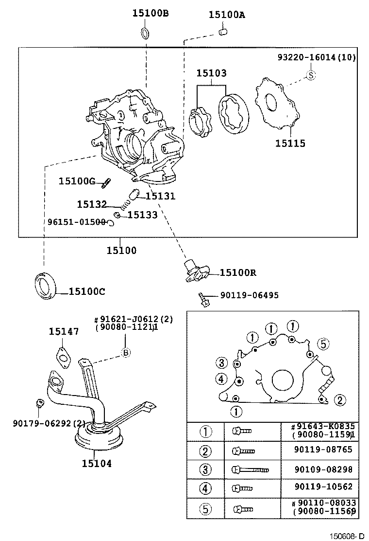 15100-0F010 PUMP ASSY, OIL product image