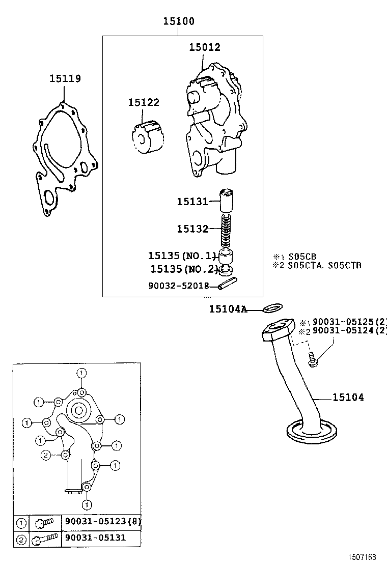 15012-E0120 COVER SUB-ASSY, OIL PUMP product image
