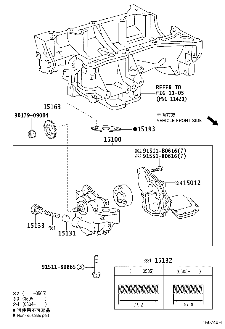 15100-28020 PUMP ASSY, OIL product image