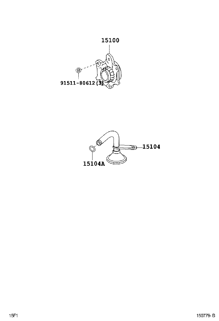 15100-97401 PUMP ASSY, OIL product image