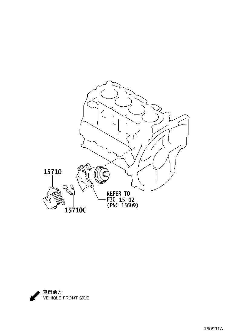 SU001-00584 GASKET(FOR OIL COOLER) product image