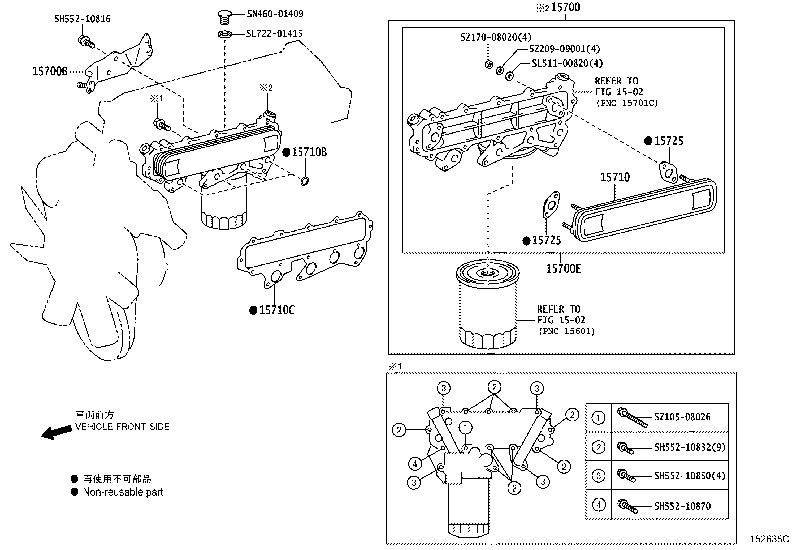 16269-78050 BRACKET(FOR OIL COOLER) product image