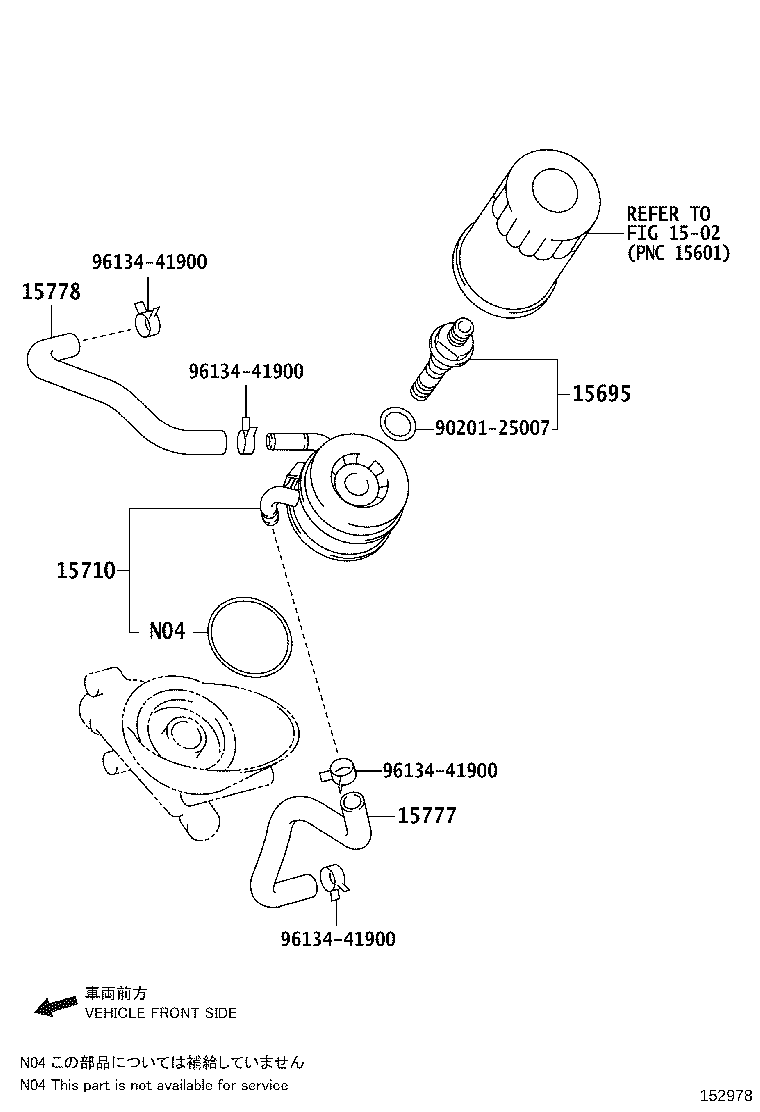15710-0L060 COOLER ASSY, OIL product image