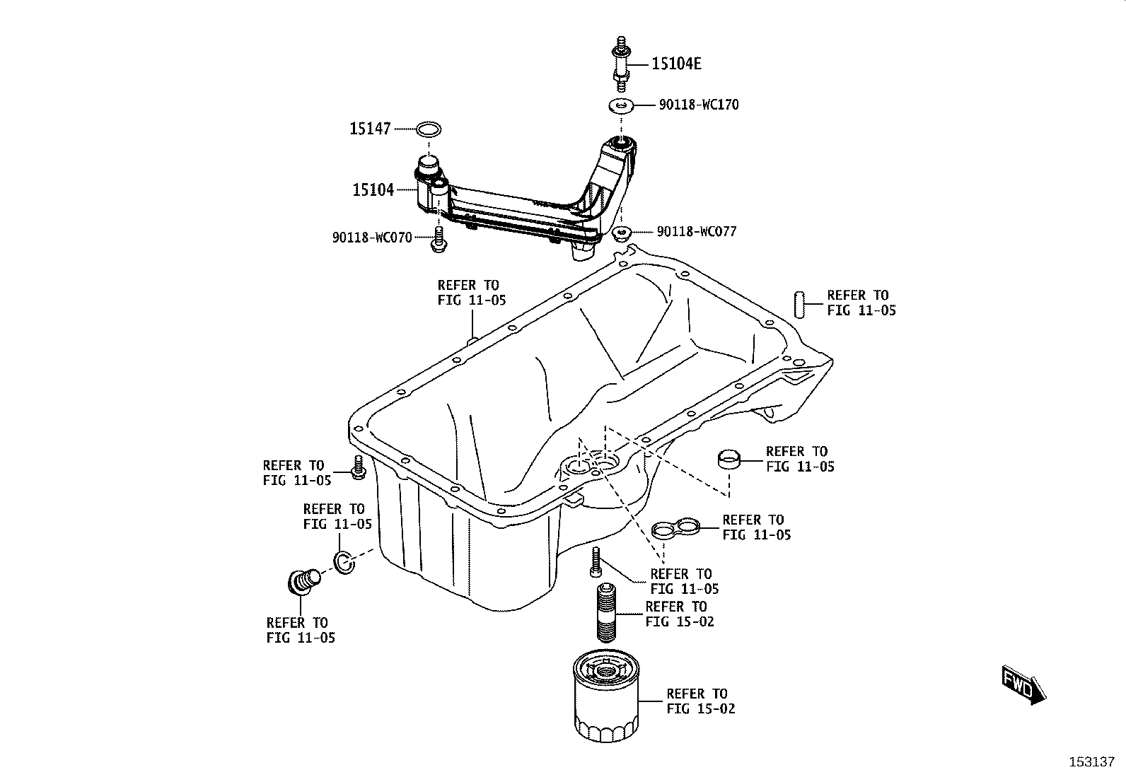 15131-WC002 VALVE, OIL PUMP RELIEF product image