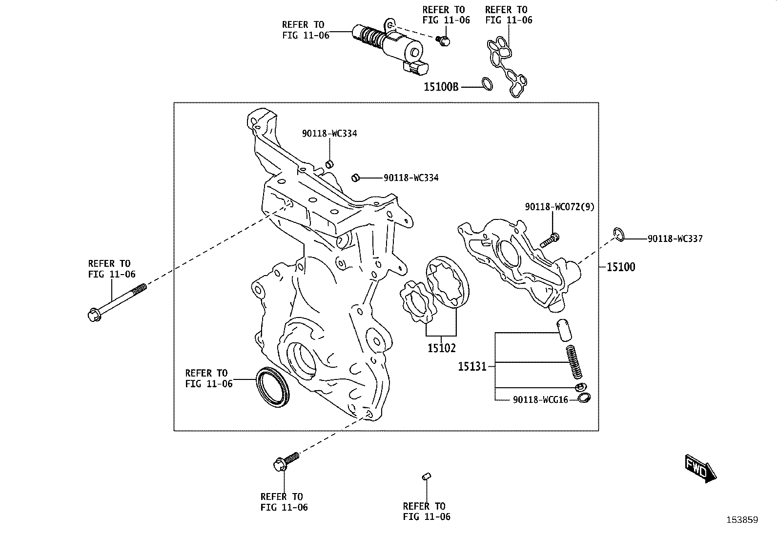 15100-WC001 PUMP ASSY, OIL product image