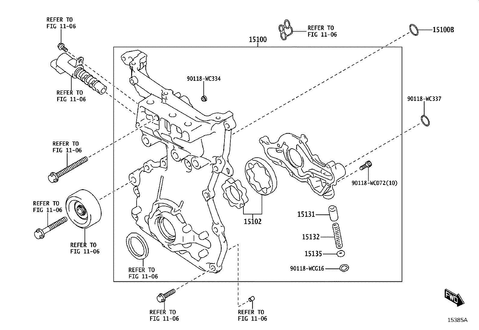 15100-WC001 PUMP ASSY, OIL product image