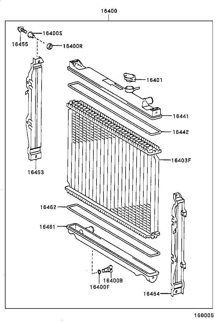 16571-54470 HOSE, RADIATOR, INLET product image