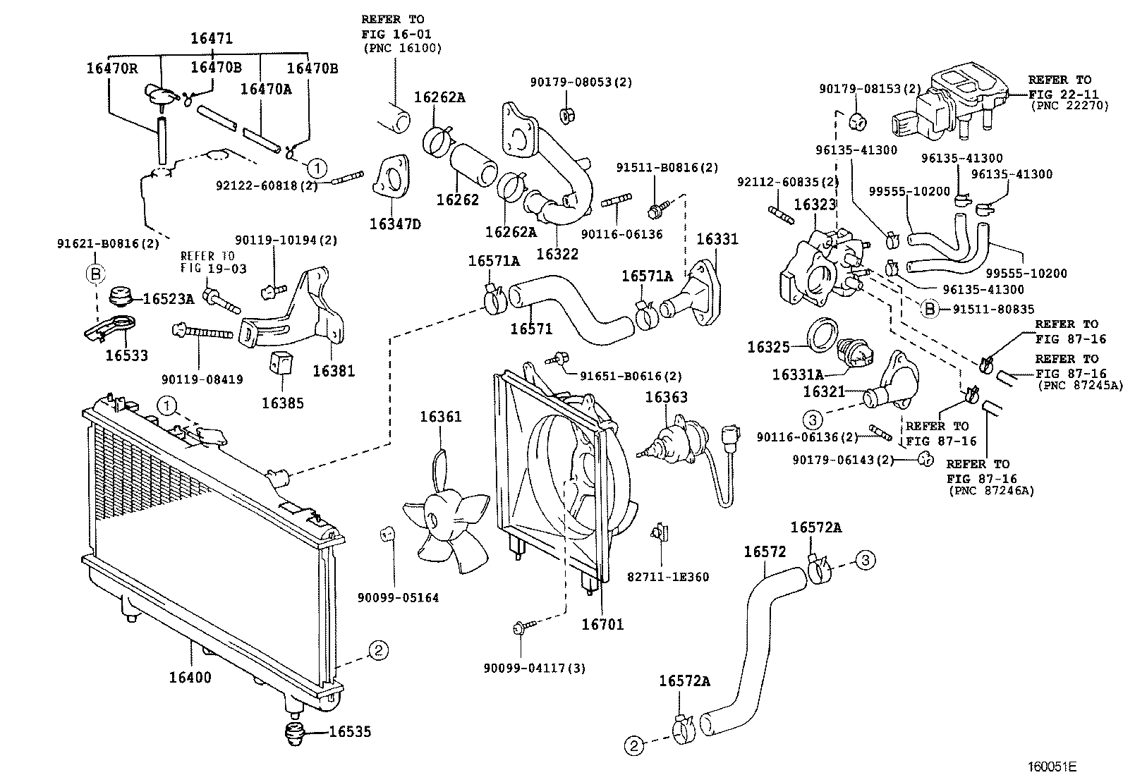 16361-64050 FAN product image