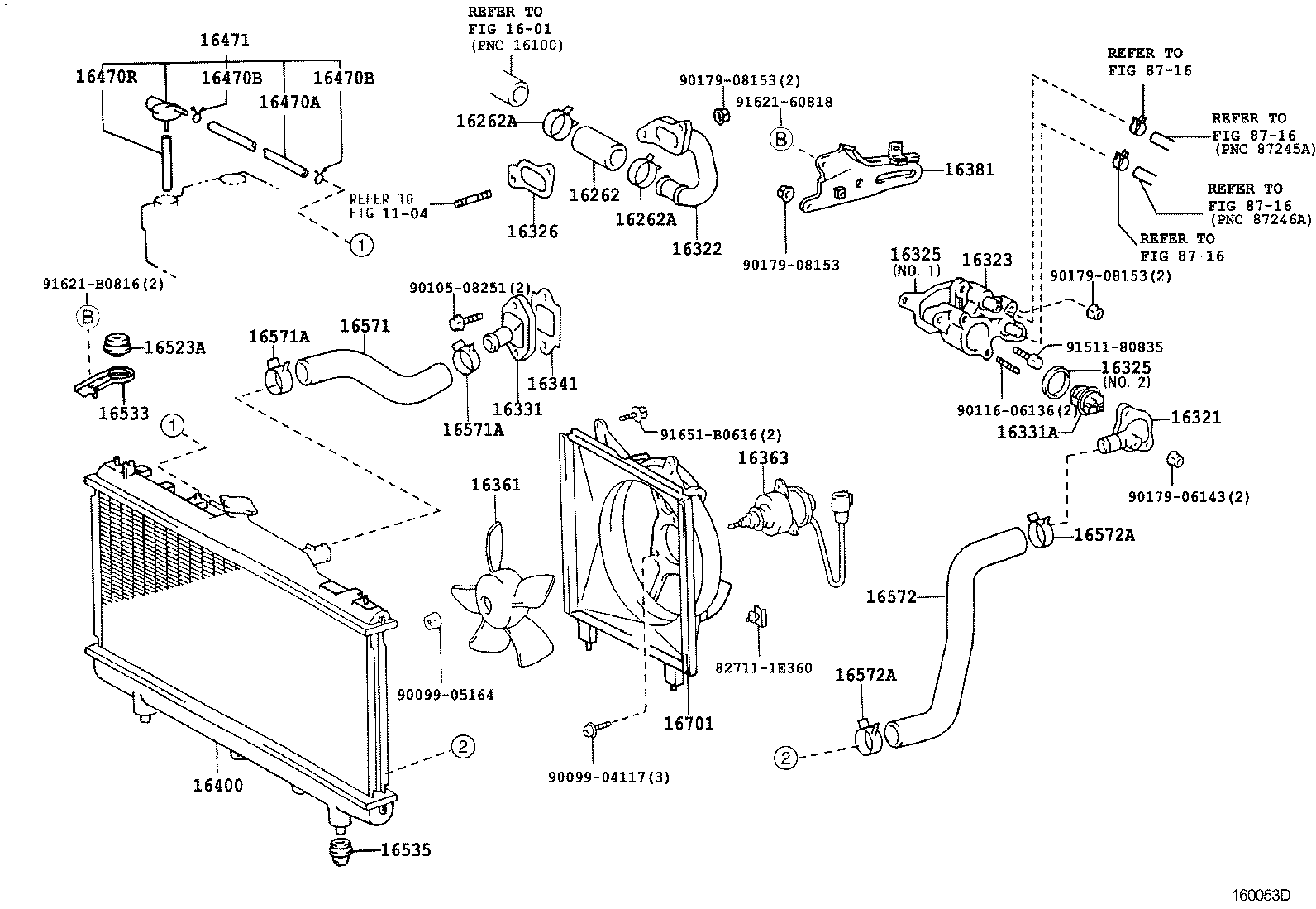 16361-64050 FAN product image